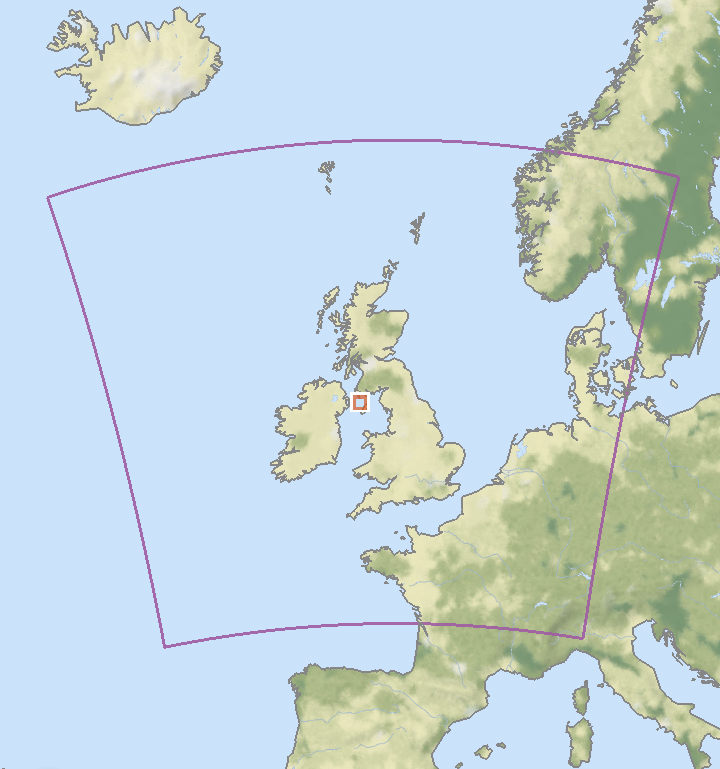 weather forecast model domain
